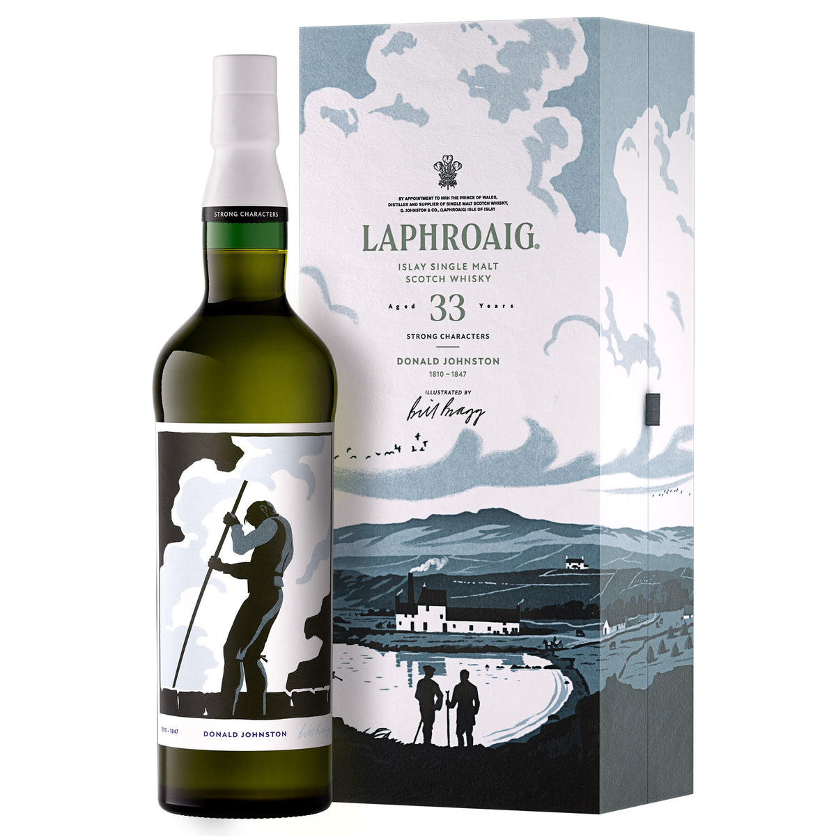 Scotch Whisky - Laphroaig Strong Characters (Chapter 1) 33YO Single Malt Scotch Whisky 700ml (ABV 43.8%)