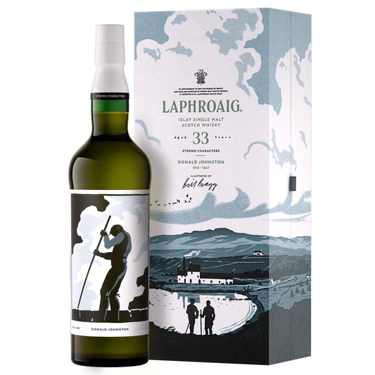 Scotch Whisky - Laphroaig Strong Characters (Chapter 1) 33YO Single Malt Scotch Whisky 700ml (ABV 43.8%)