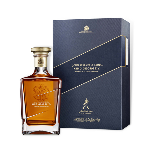 Scotch Whisky - Johnnie Walker Blue Label King George V Blended Scotch Whisky 700ml (ABV 43%)