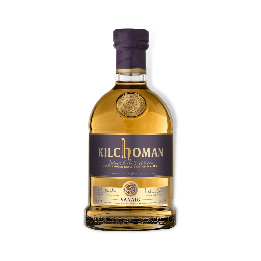 Scotch Whisky - Kilchoman Sanaig Single Malt Scotch Whisky 700ml (ABV 46%)