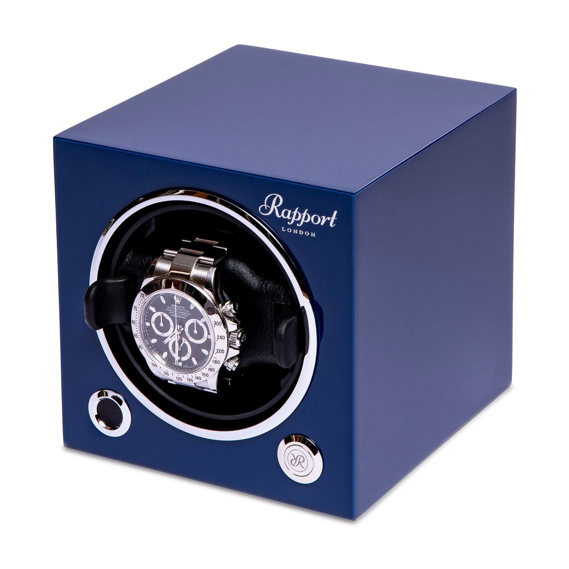 Evo Single Watch Winder - Admiral Blue