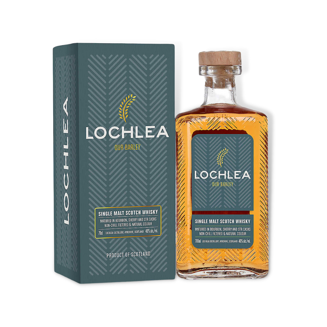 Scotch Whisky - Lochlea Our Barley Single Malt Scotch Whisky 700ml (ABV 46%)