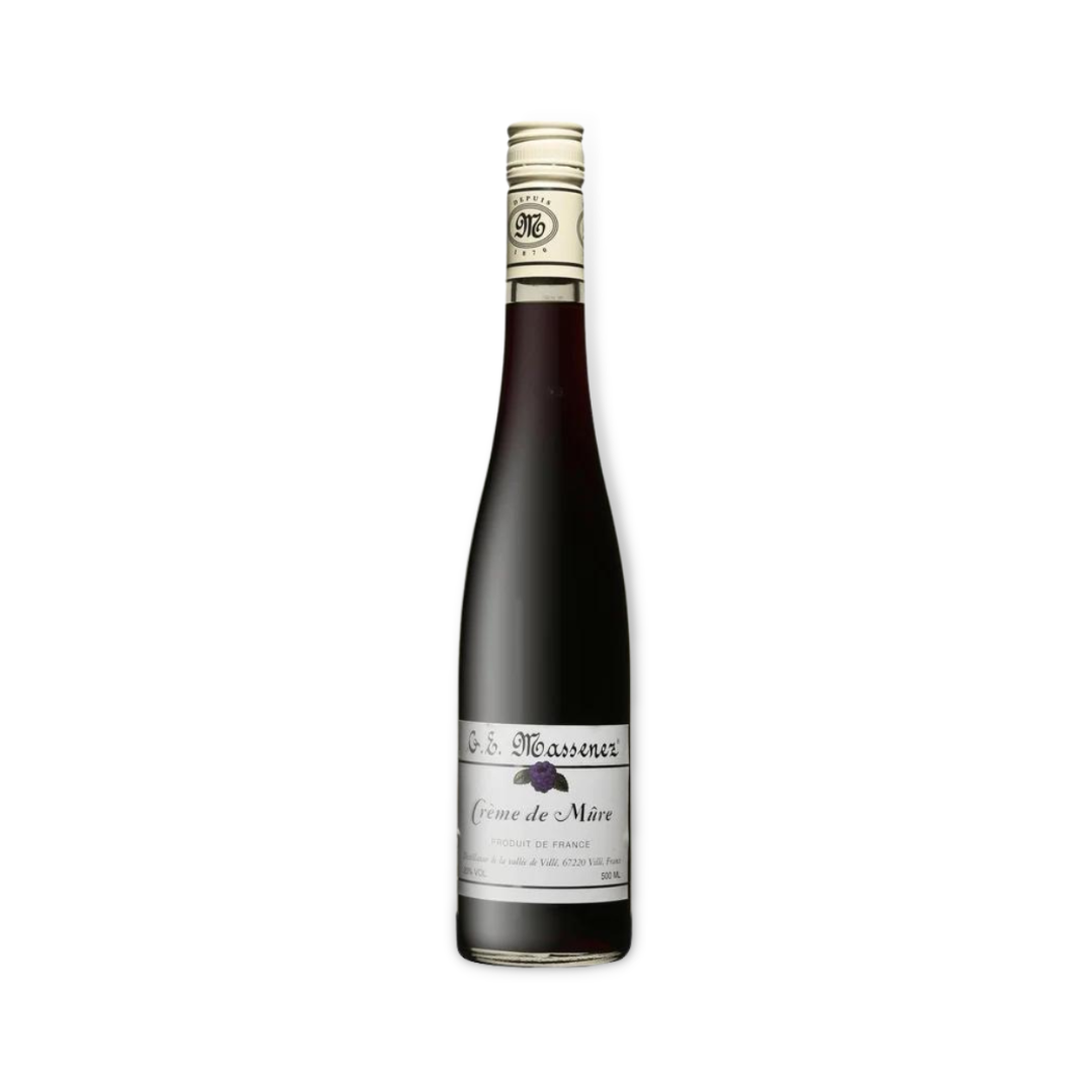 Liqueur - Massenez Blackberry Cream Liqueur 500ml / 700ml (ABV 20%)