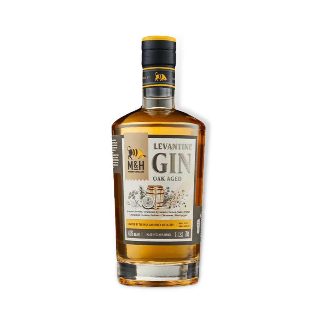 Israeli Gin - Milk & Honey Levantine Oak Aged Gin 700ml (ABV 46%)