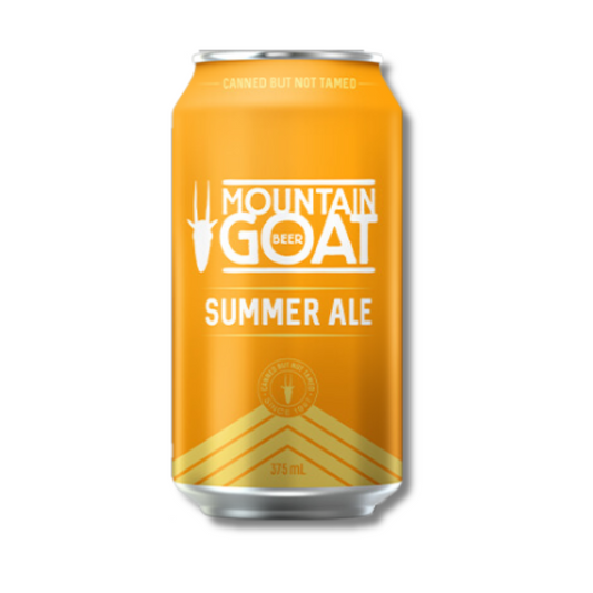 Summer Ale - Mountain Goat Summer Ale 375ml Case of 24 (ABV: 4.7%)