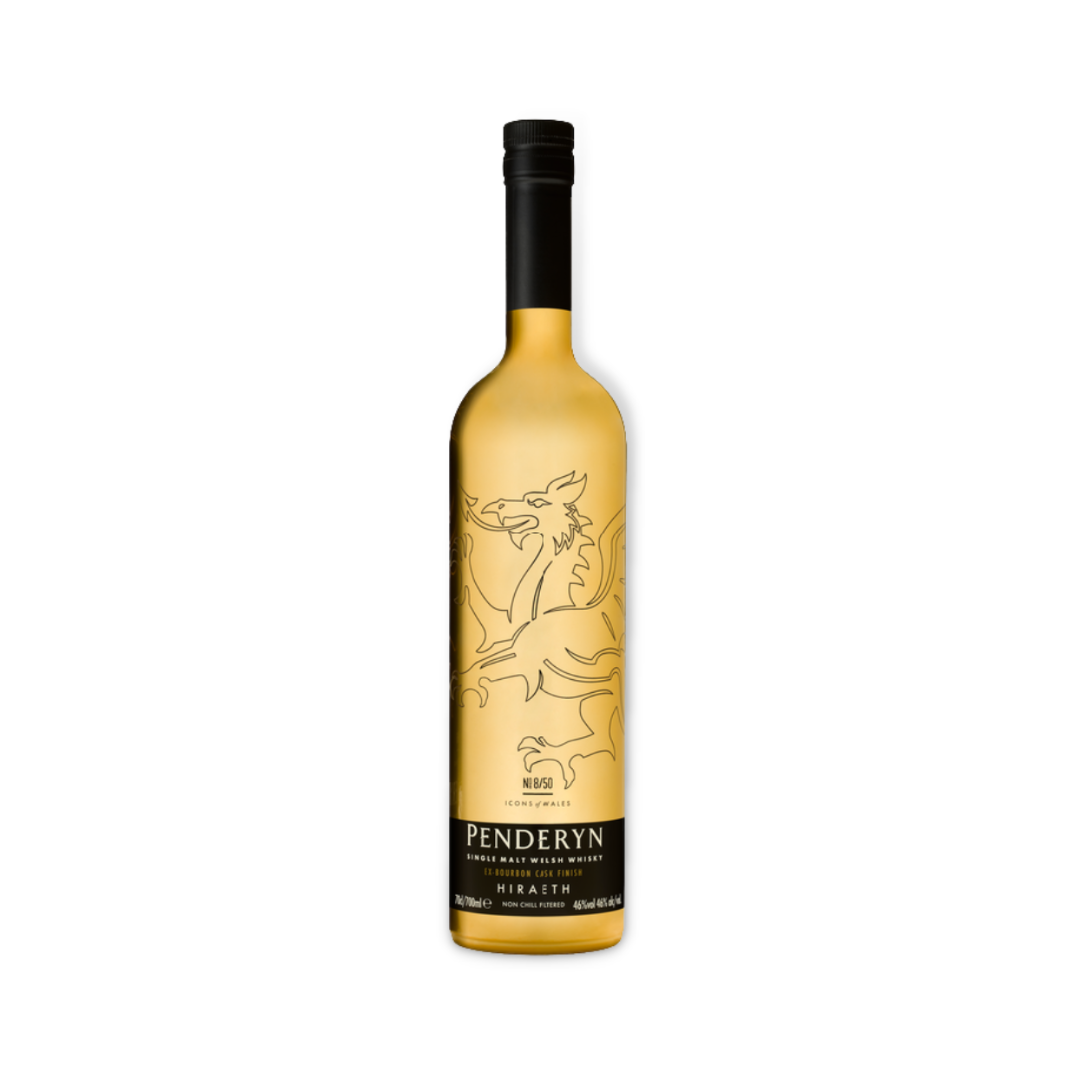 Welsh Whisky - Penderyn Hiraeth Single Malt Welsh Whisky 700ml (ABV 46%)