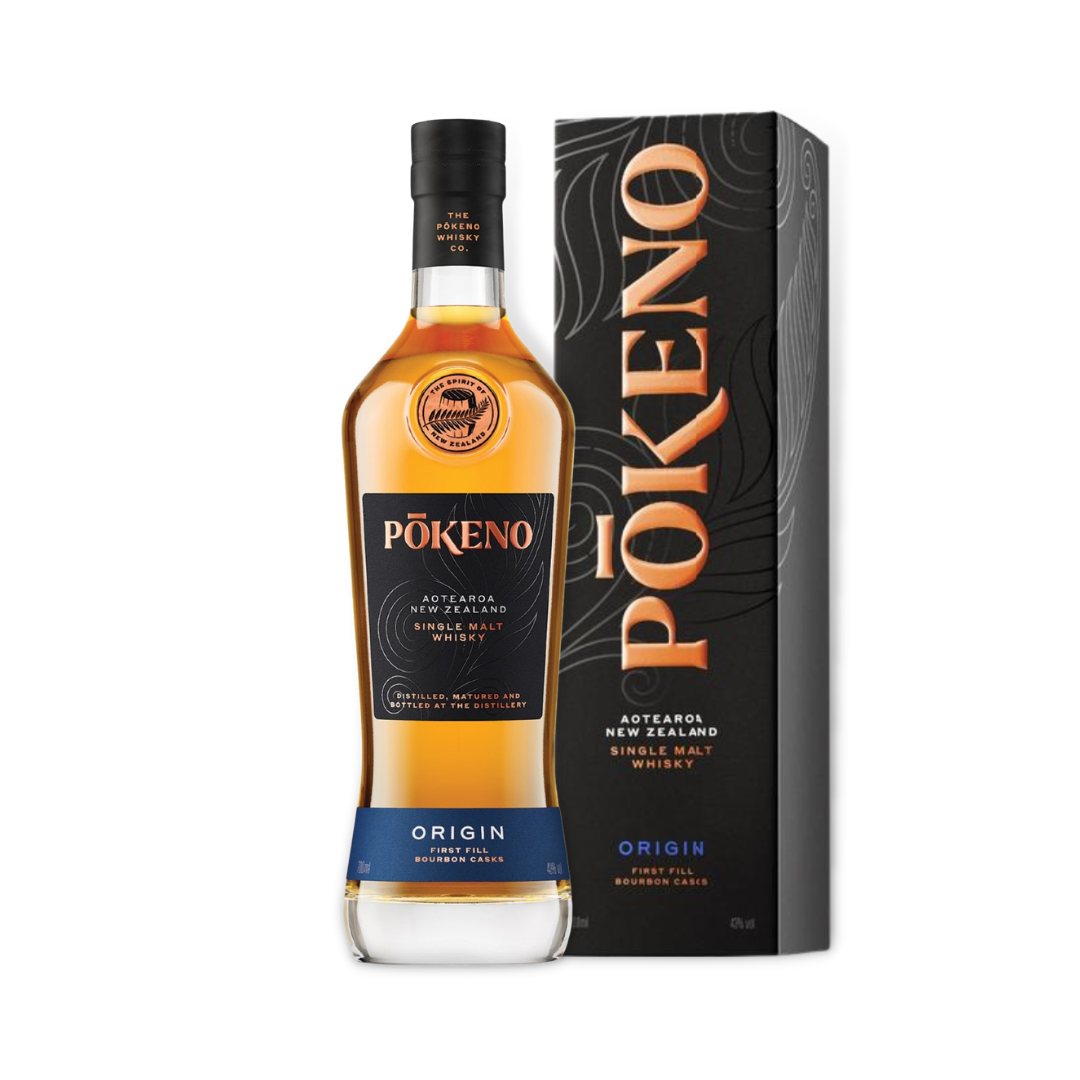 New Zealand Whisky - Pokeno Origin Single Malt Whisky 700ml (ABV 43%)