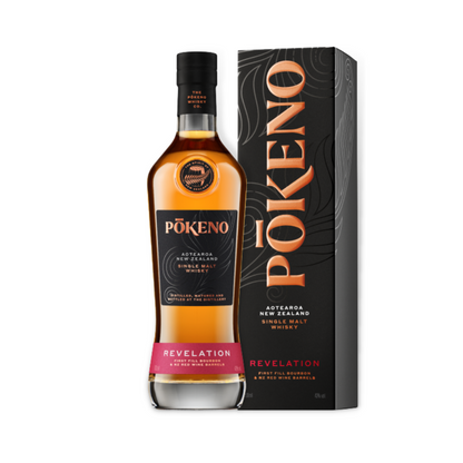 New Zealand Whisky - Pokeno Revelation Single Malt Whisky 700ml (ABV 43%)