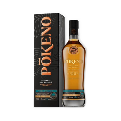 New Zealand Whisky - Pokeno Virgin Oak Cask Single Malt Whisky 700ml (ABV 46%)