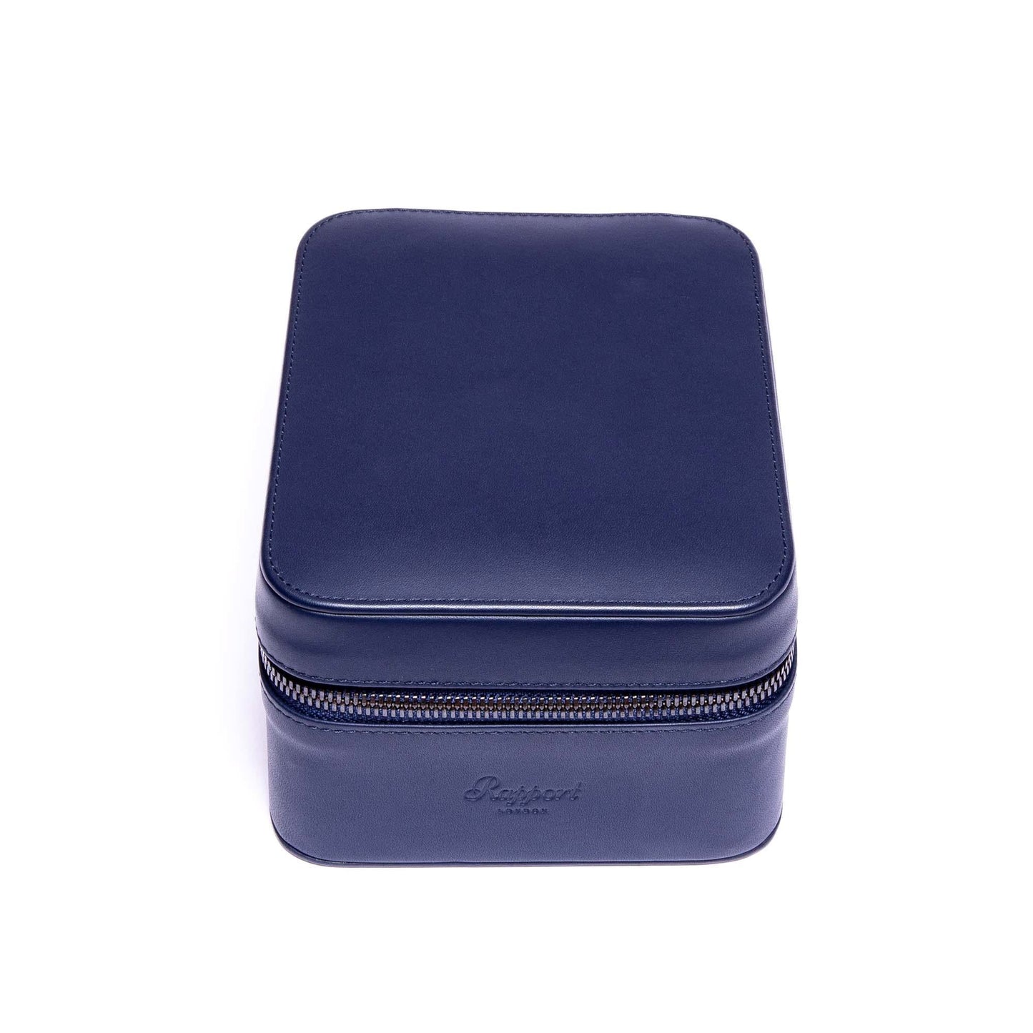 Hyde Park Two Watch Zip Case - Navy