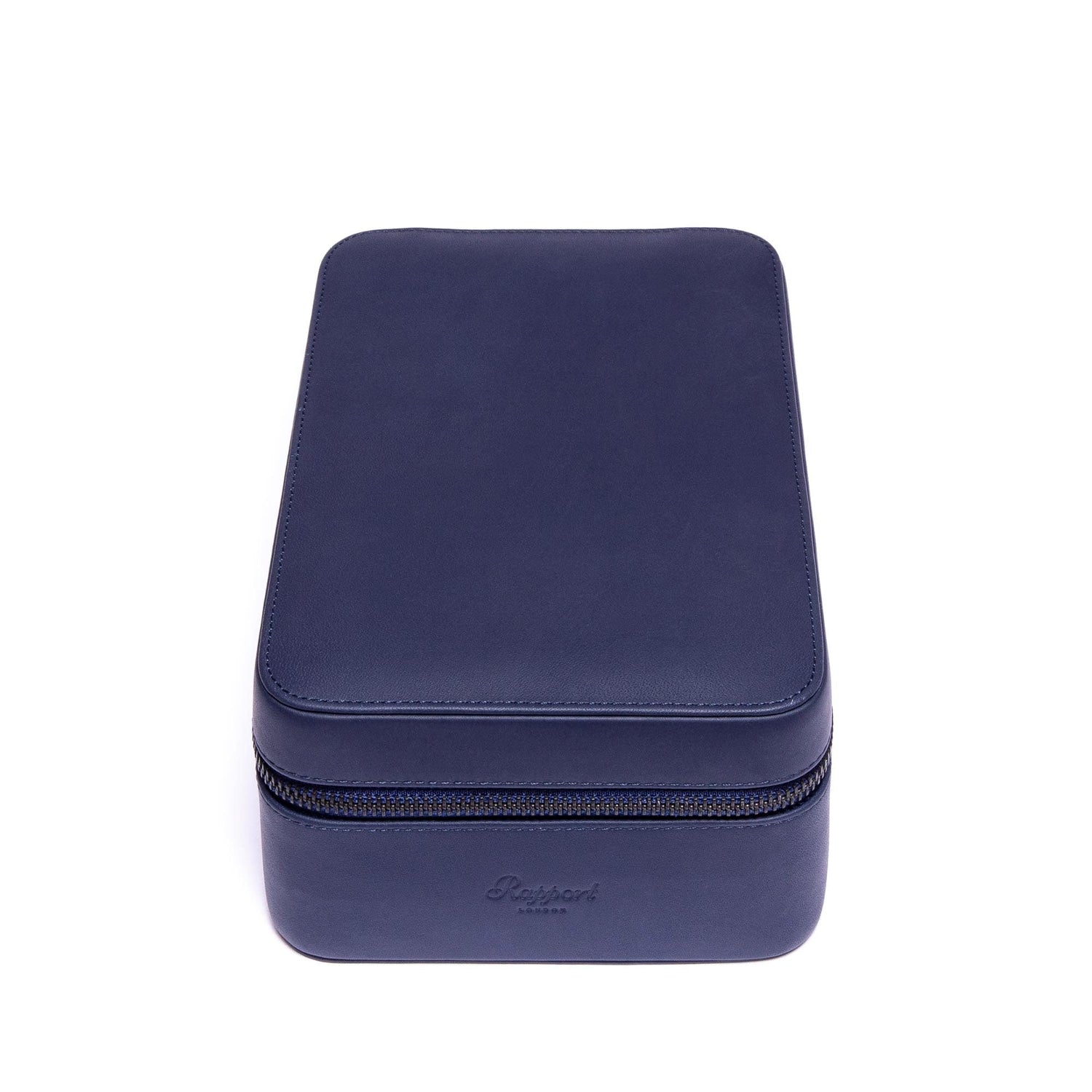 Hyde Park Four Watch Zip Case - Navy