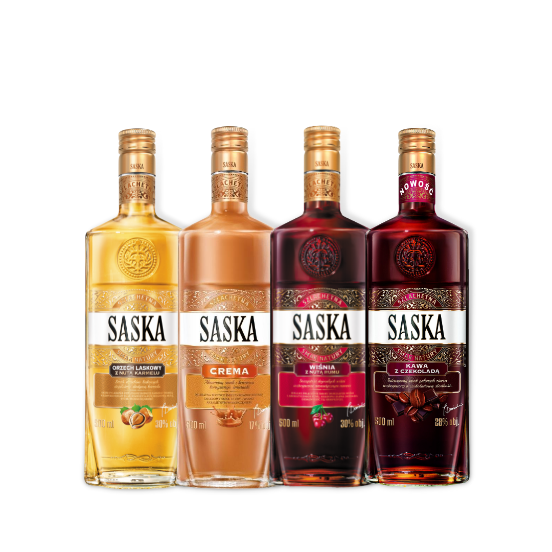 Liqueur - Saska Orange With A Hint of Bourbon 500ml (ABV 30%)