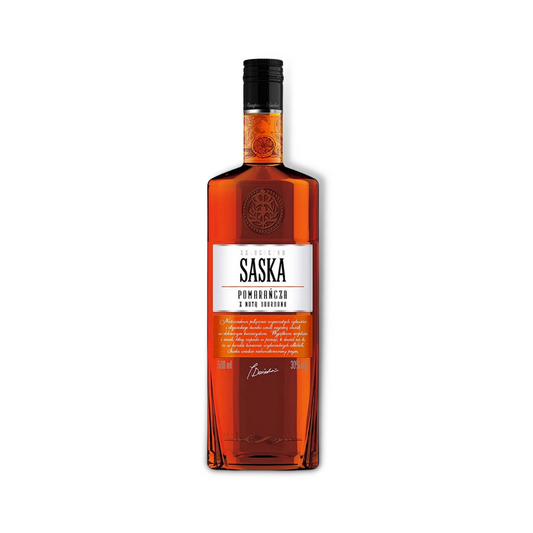 Liqueur - Saska Orange With A Hint of Bourbon 500ml (ABV 30%)