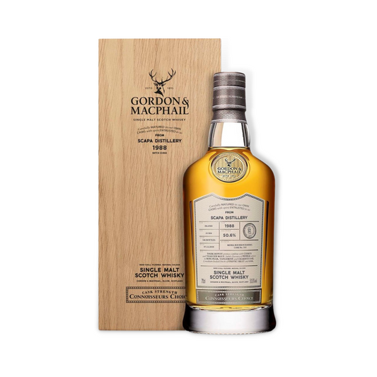 Scotch Whisky - Scapa 1988 32 Year Old Cask Strength (G&M Connoisseurs Choice) Single Malt Scotch Whisky 700ml (ABV 50.6%)