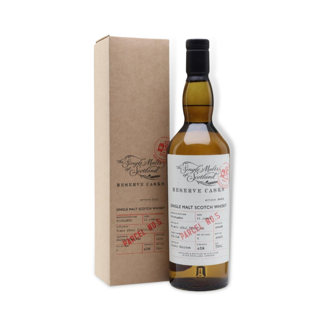 Scotch Whisky - Blair Athol 11 Year Old 2009 Reserve Cask (SMOS) Single Malt Scotch Whisky 700ml (ABV 48%)