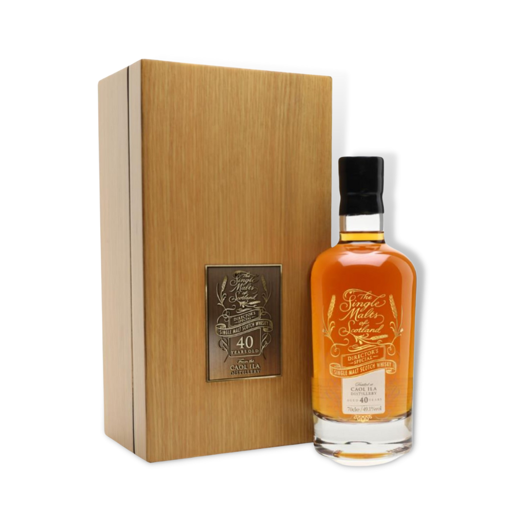 Scotch Whisky - Caol Ila 40 Year Old Director's Special (SMOS) Single Malt Scotch Whisky 700ml (ABV 49.1%)