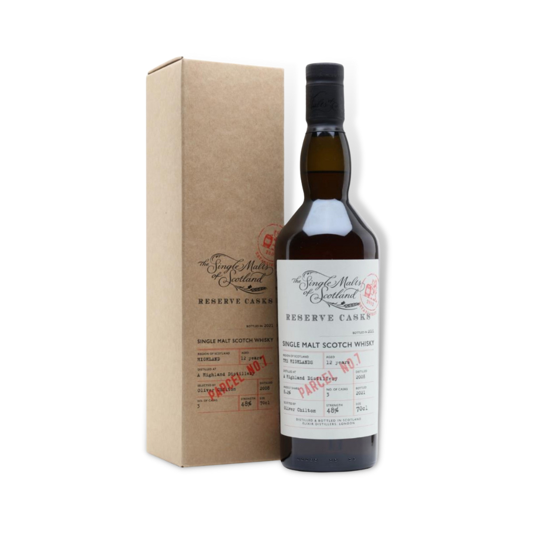 Scotch Whisky - Highland 12 Year Old 2008 Reserve Cask (SMOS) Single Malt Scotch Whisky 700ml (ABV 48%)