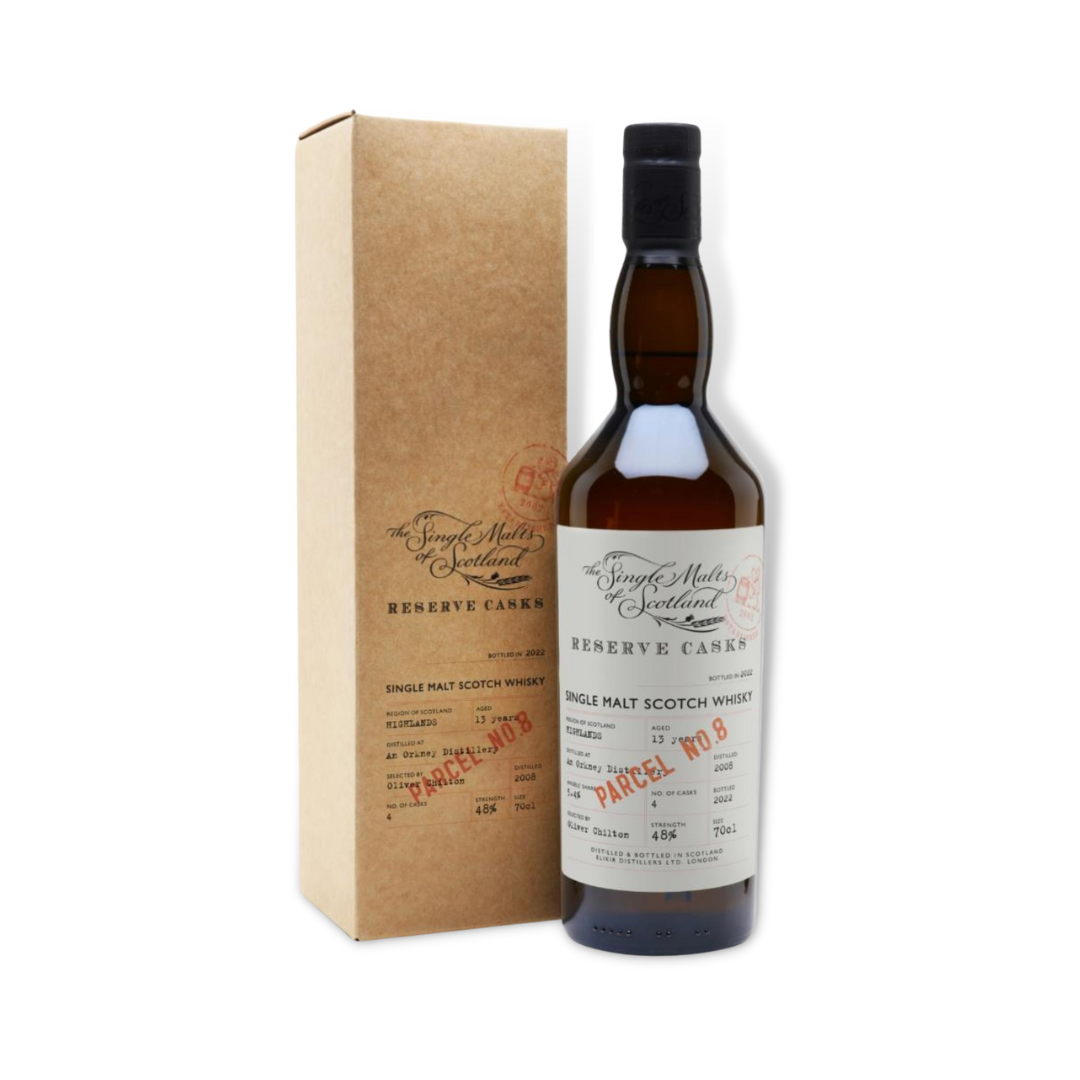 Scotch Whisky - Orkney 13 Year Old 2008 Reserve Cask (SMOS) Single Malt Scotch Whisky 700ml (ABV 48%)