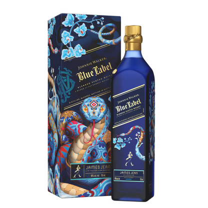 Johnnie Walker Blue Label Lunar New Year 2025 Year of The Snake x James Jean Blended Scotch Whisky 750ml (ABV 40%)