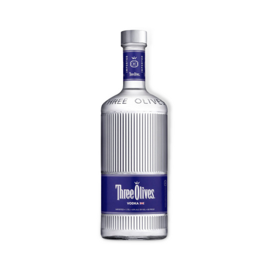 British Vodka - Three Olives Vodka 1ltr (ABV 37%) Media 1 of 1