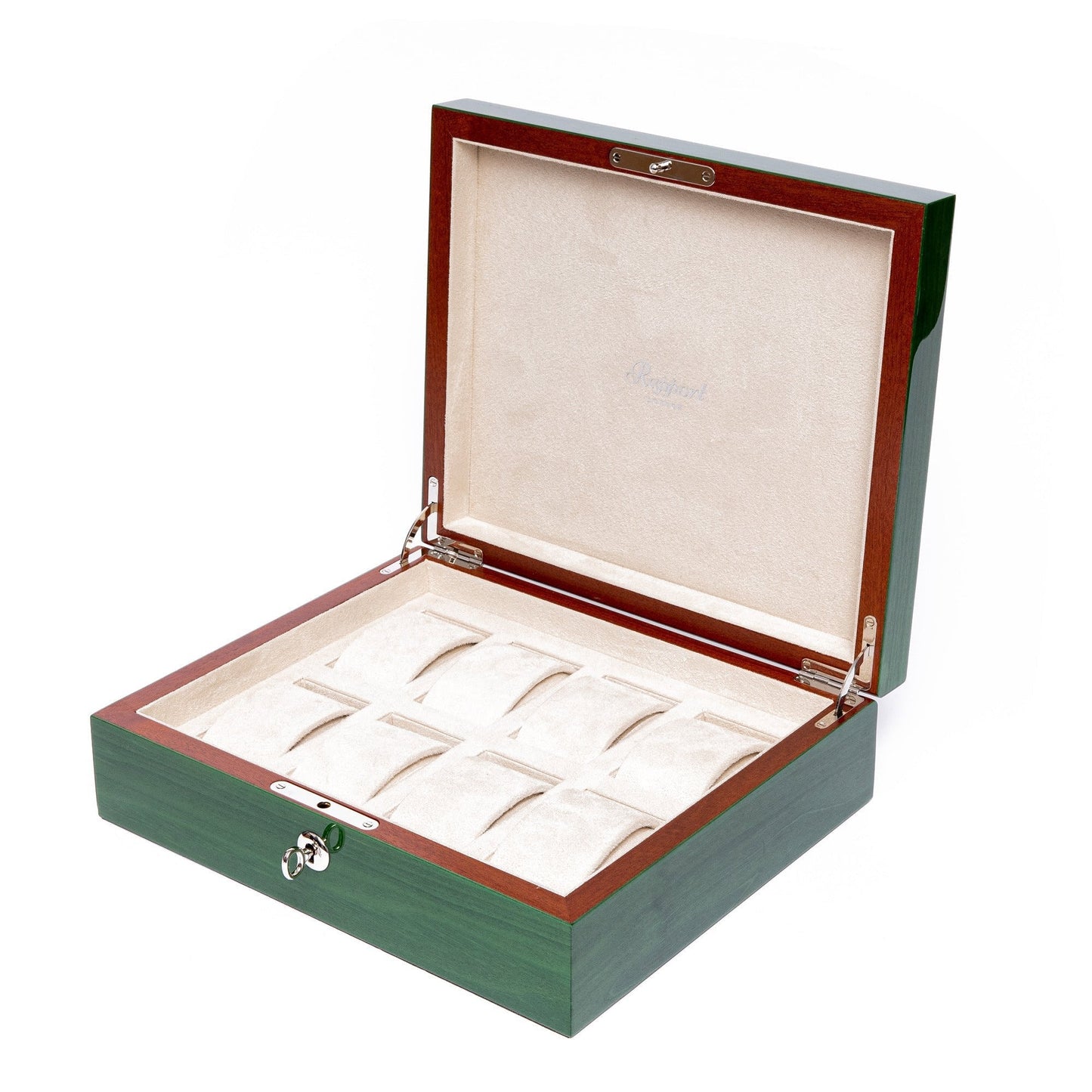 Heritage Chroma Eight Watch Box - Green