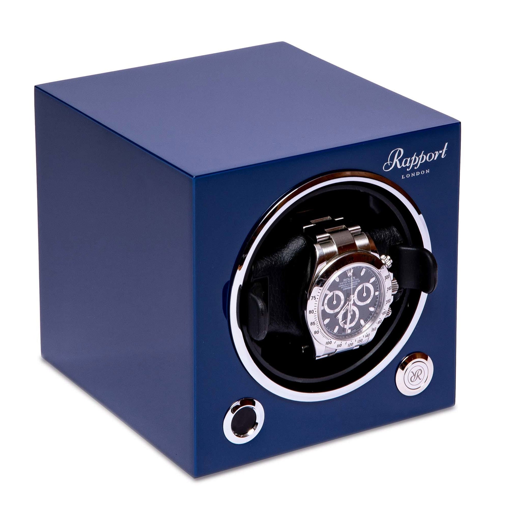 Evo Single Watch Winder - Admiral Blue