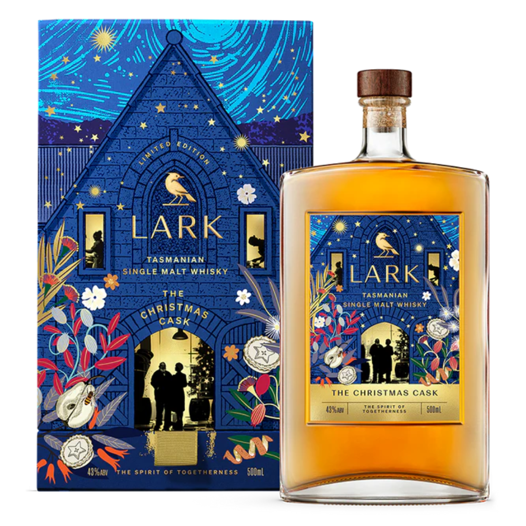 Lark The Christmas Cask (2024) Single Malt Whisky 500ml (ABV 43%)