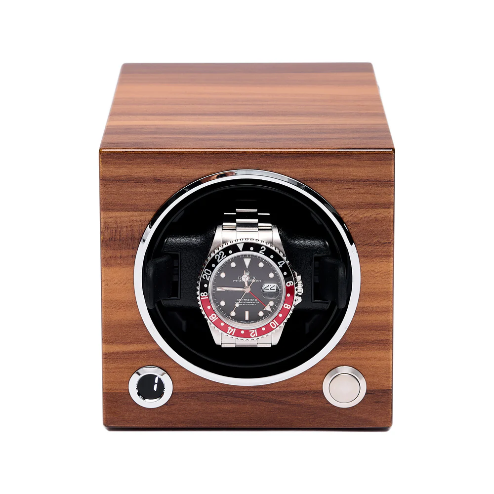 Evo Single Watch Winder - Walnut
