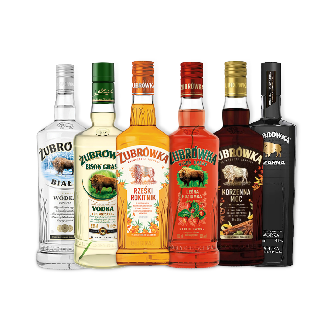 Polish Vodka -Zubrowka Rzeski Rokitnik (Sea Buckthorn) Vodka 500ml (ABV 30%)