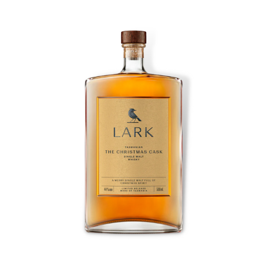 Australian Whisky - Lark The Christmas Cask Single Malt Whisky 2022 Limited Release 500ml / 100ml (ABV 44%)