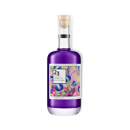 Australian Gin - 23rd Street Violet Gin 700ml (ABV 40%)