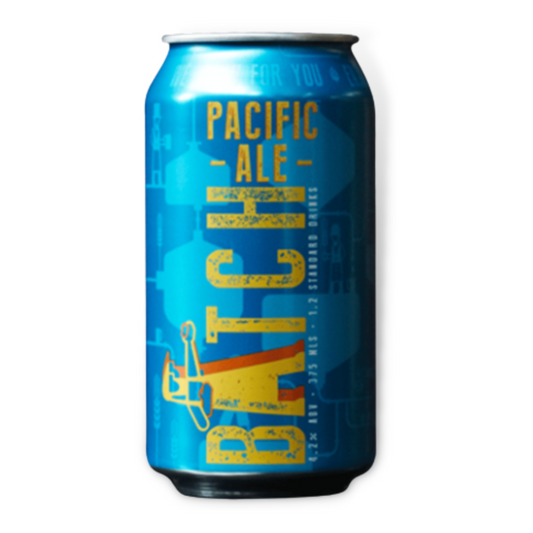 IPA - Batch Brewing Pacific Ale 375ml 4 Pack / Case of 24 (ABV 4.2%)