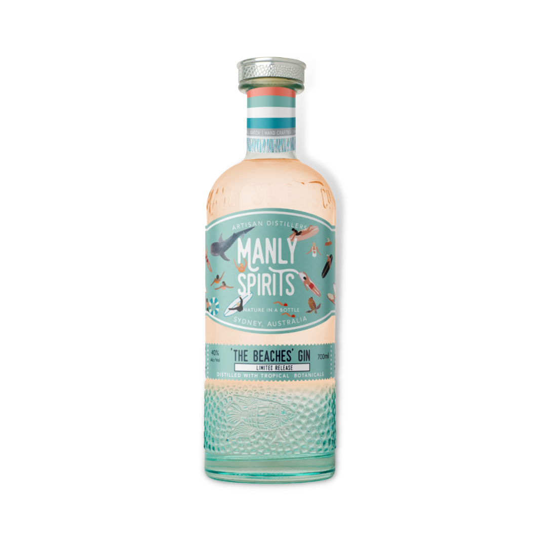 Australian Gin - Manly Spirits 'The Beaches' Gin 700ml (ABV 40%)