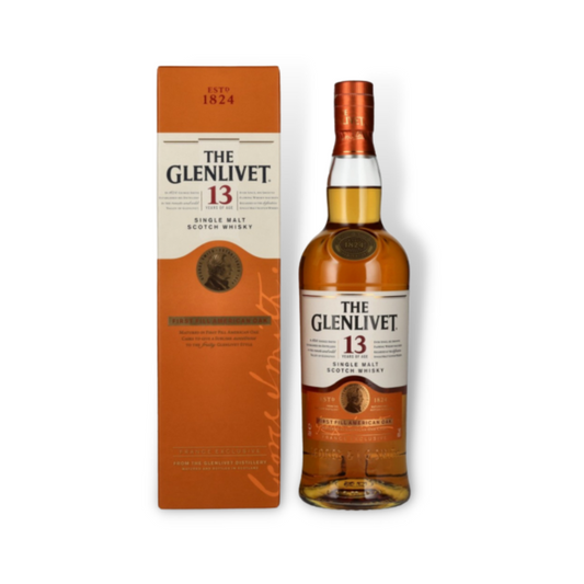Scotch Whisky - The Glenlivet 13 Year Old Single Malt Scotch Whisky 700ml (ABV 40%)
