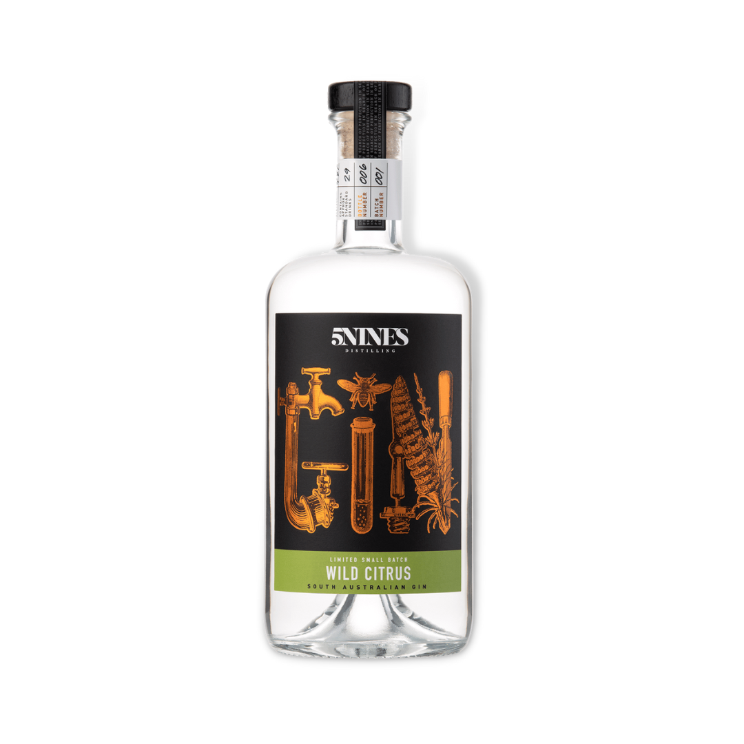 Australian Gin - 5Nines Wild Citrus Gin 750ml (ABV 48.3%)