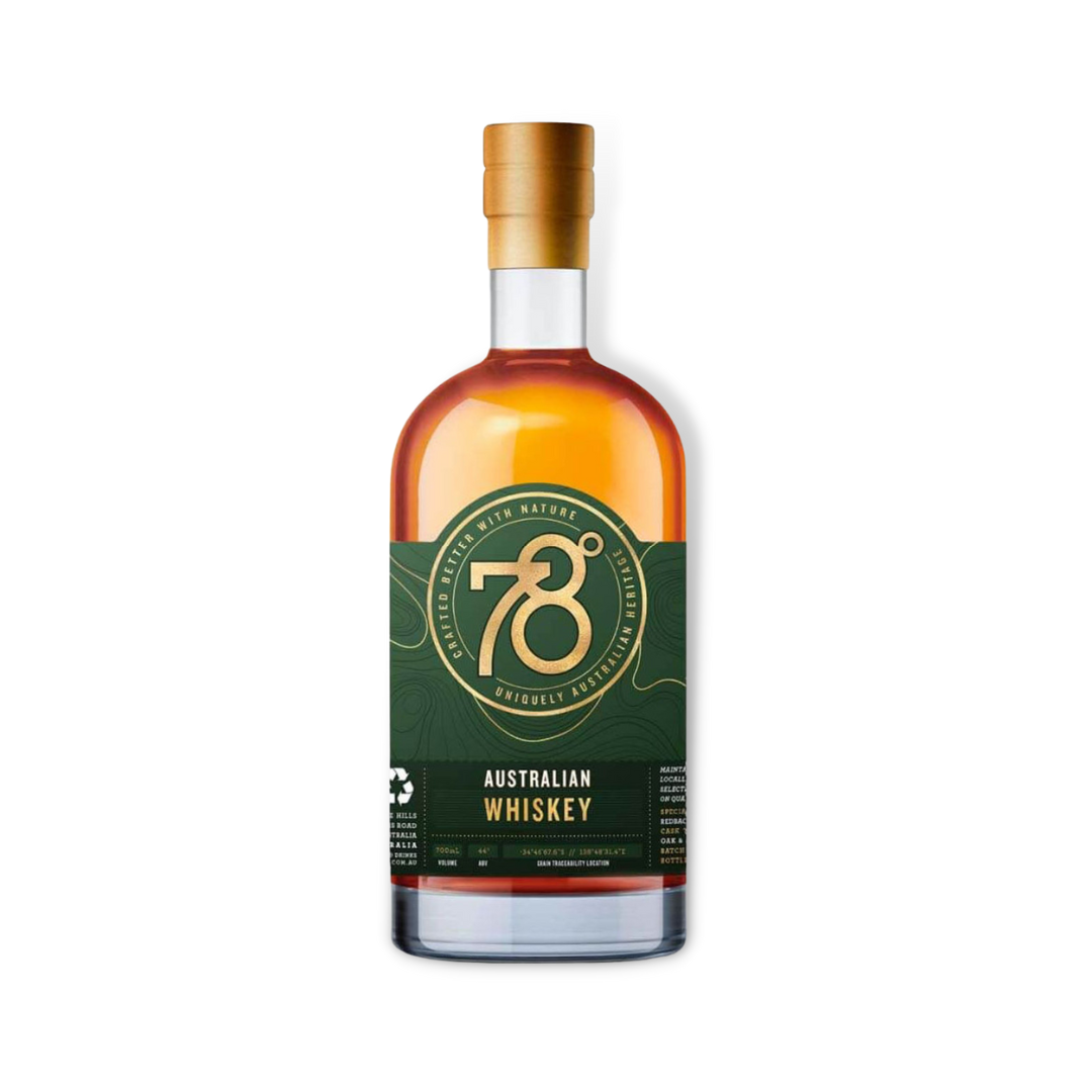 Australian Whisky - 78 Degrees Australian Whiskey 700ml (ABV 44%)