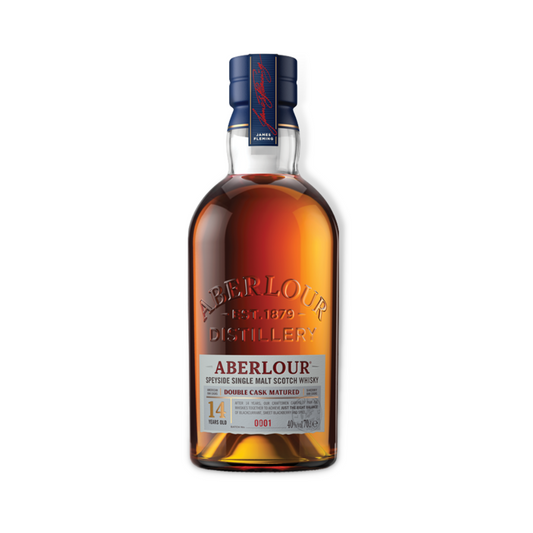 Scotch Whisky - Aberlour 14 Year Old Double Cask Speyside Single Malt Scotch Whisky 700ml (ABV 40%)