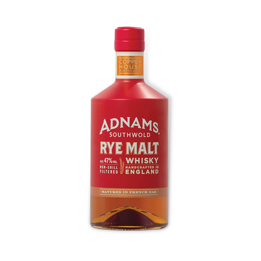 English Whisky - Adnams Rye Malt English Whisky 700ml (ABV 47%)