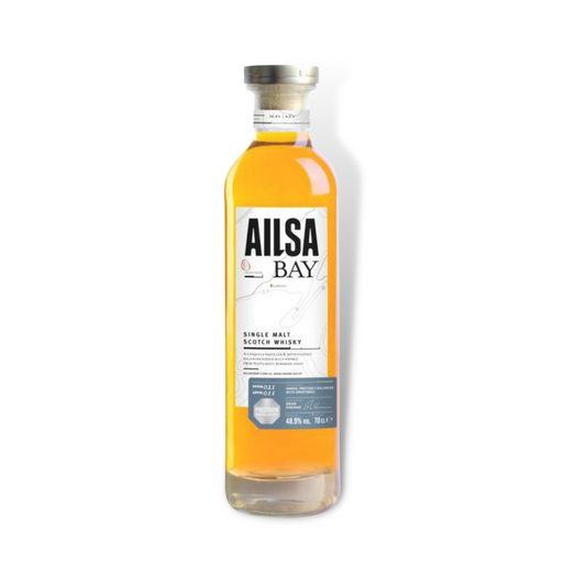 Scotch Whisky - Ailsa Bay Single Malt Scotch Whisky 700ml (ABV 48.9%)