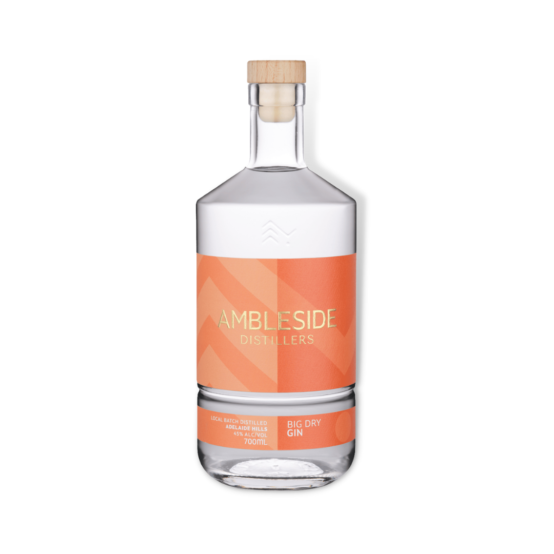 Australian Gin - Ambleside Distillers Big Dry Gin 700ml (ABV 45%)