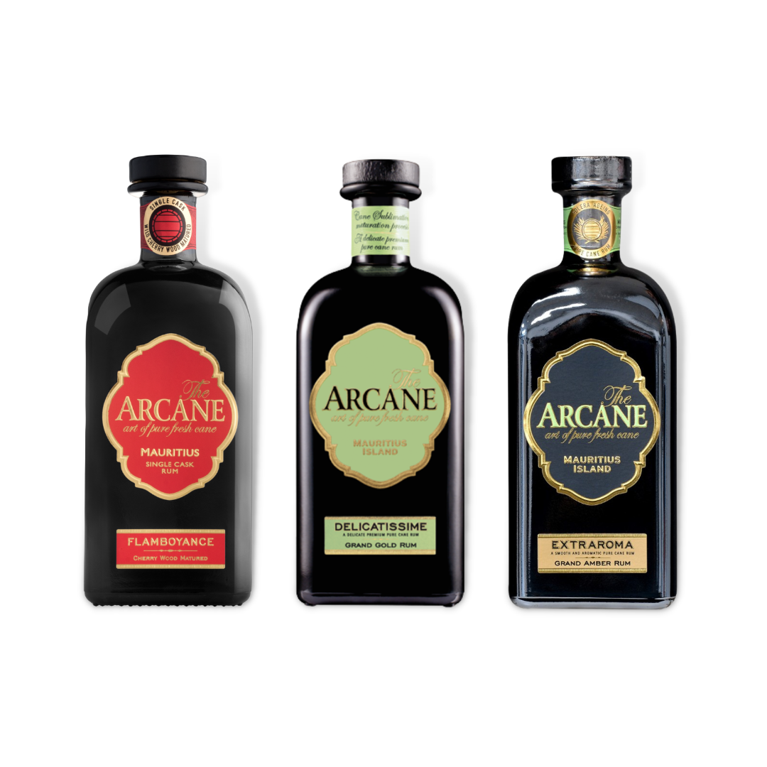 Dark Rum - Arcane Delicatissime Grand Gold Rum 700ml (ABV 41%)