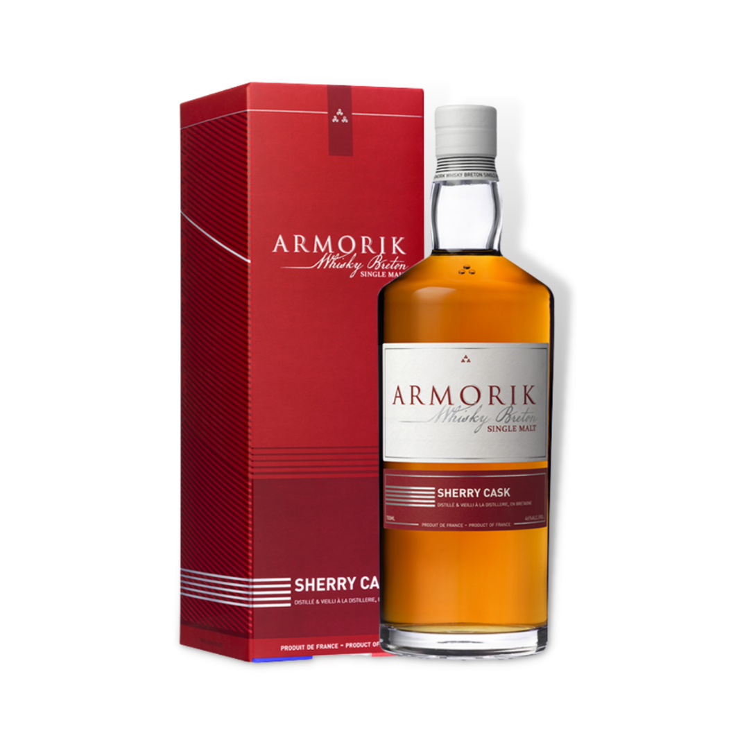 French Whisky - Armorik Sherry Cask Single Malt Whisky 700ml (ABV 40%)