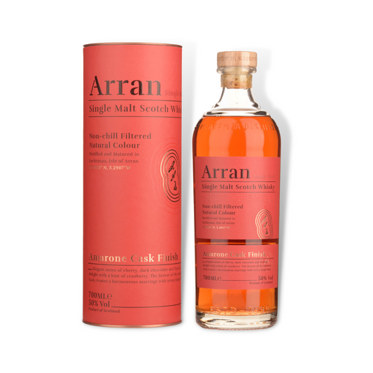 Scotch Whisky - Arran Amarone Cask Finish Single Malt Scotch Whisky 700ml (ABV 50%)