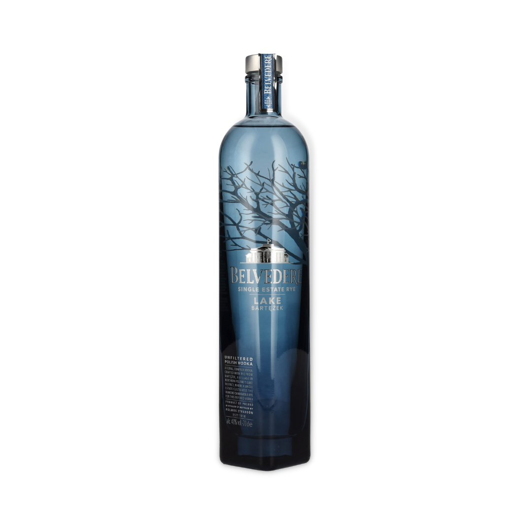 Polish Vodka - Belvedere Lake Bartezek Single Estate Rye Vodka 700ml (ABV 40%)