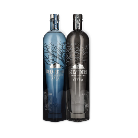 Polish Vodka - Belvedere Lake Bartezek Single Estate Rye Vodka 700ml (ABV 40%)