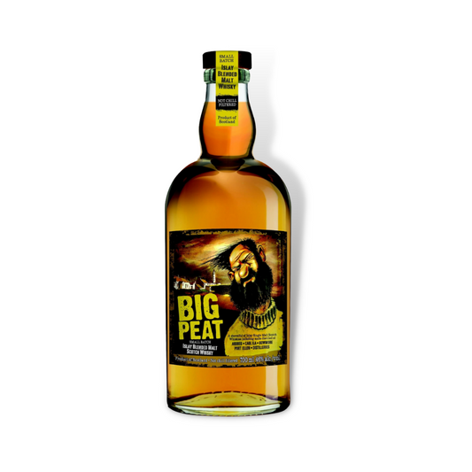 Scotch Whisky - Big Peat Islay Blended Malt Scotch Whisky 1ltr / 700ml (ABV 46%)