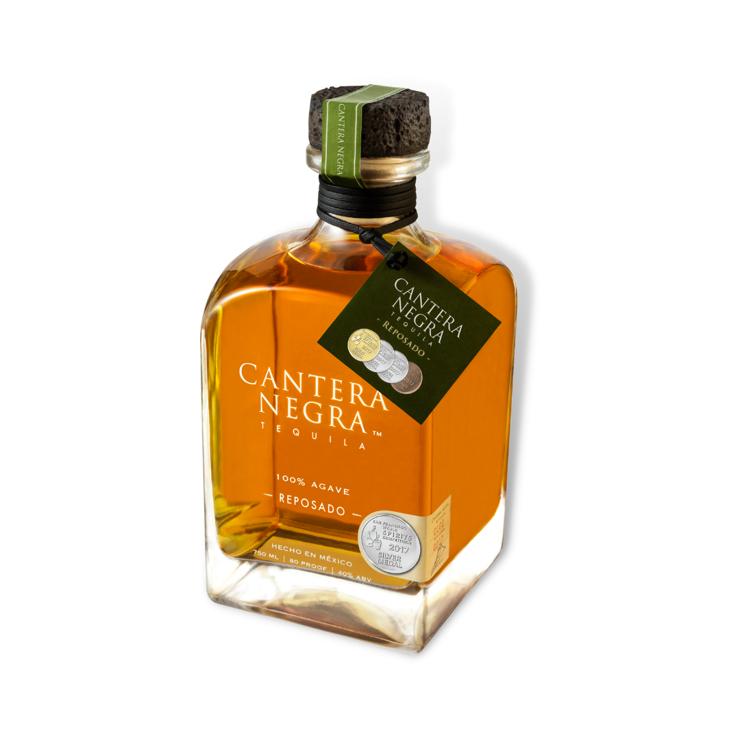 Reposado - Cantera Negra Reposado Tequila 750ml (ABV 40%)