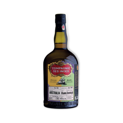 Dark Rum - Compagnie des Indes Australia 8 Year Rum 700ml (ABV 43%)