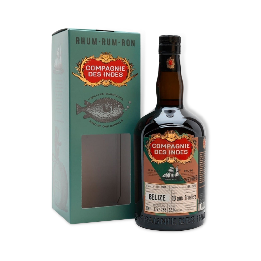 Dark Rum - Compagnie des Indes Belize 13 Year Old Rum 700ml (ABV 62.1%)