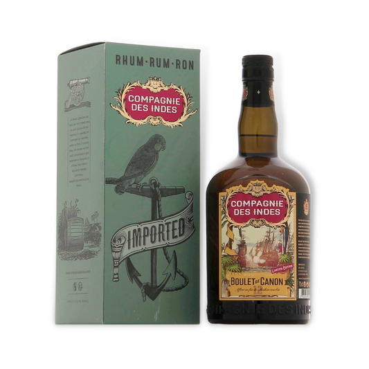 Dark Rum - Compagnie des Indes Boulet de Canon No.12 Rum 700ml (ABV 46%)
